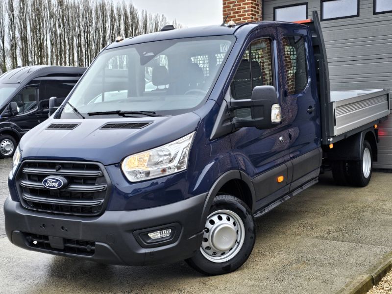 Ford Transit open laadbak 7 zitplaatsen Ford Transit open laadbak 7 zitplaatsen